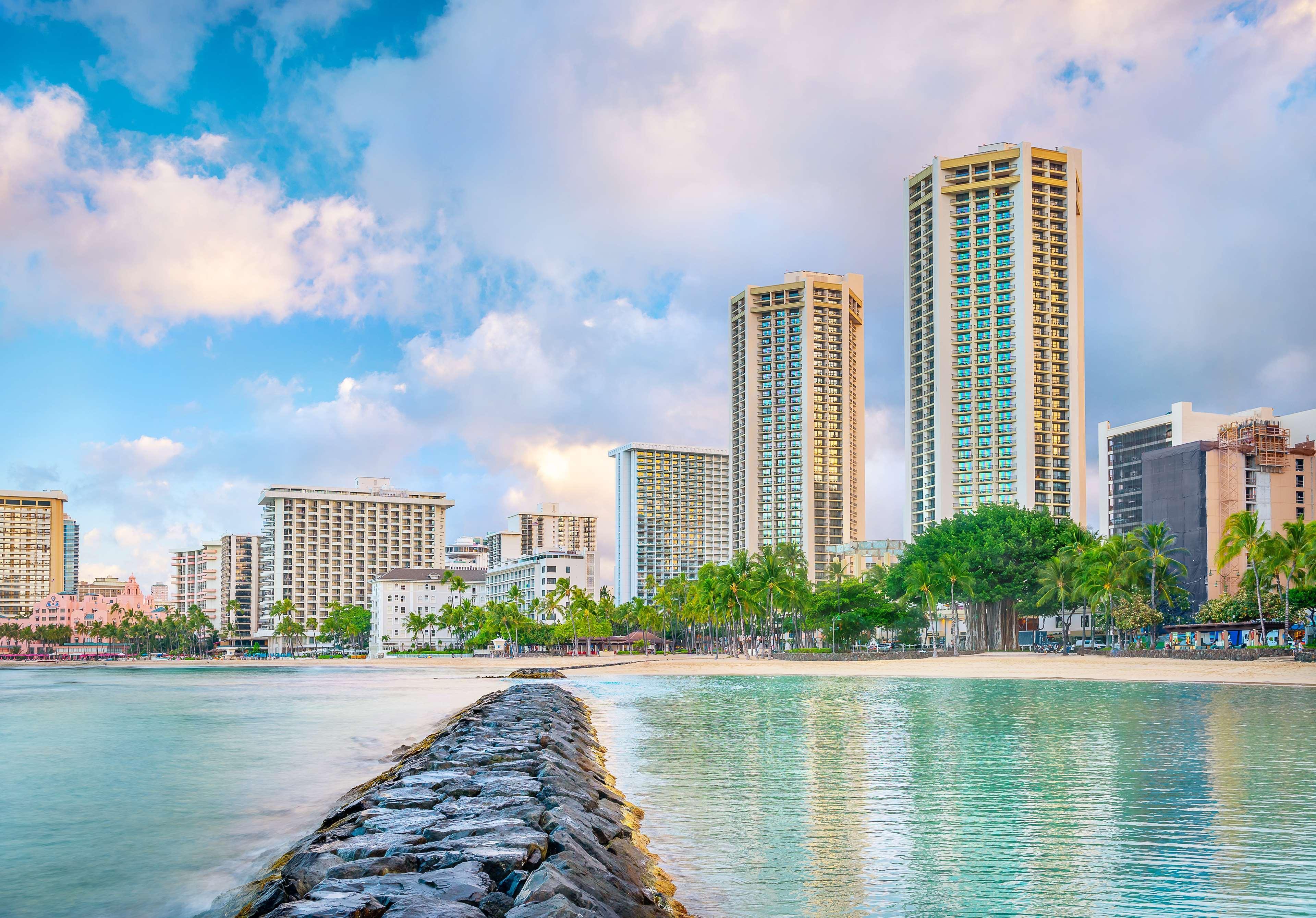 Hyatt Regency Waikiki Beach Resort & Spa Хонолулу Екстериор снимка